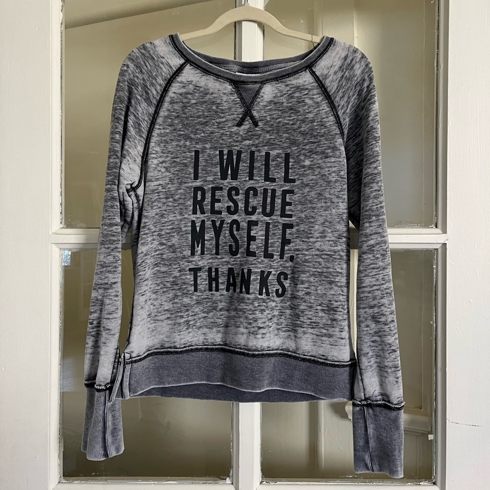 EUC thin sweatshirt, size M